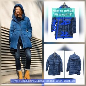 BNWTT Cop Copine Zubana Hooded Puffer Jacket Size M